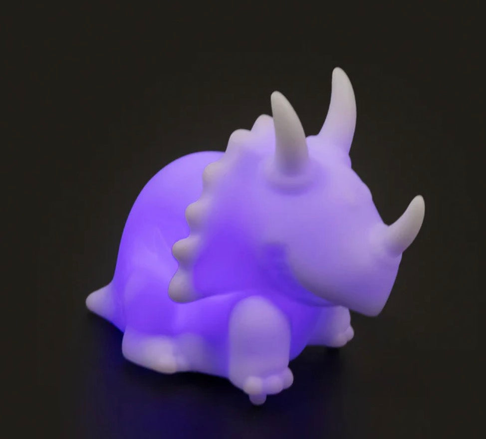 LUMEZ COLOUR CHANGING DINOSAUR NIGHT LIGHTS