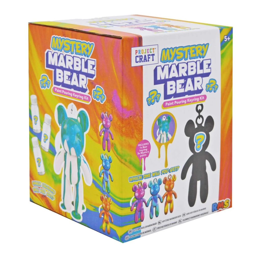 Mystery Marble Bear Paint Pouring Kit