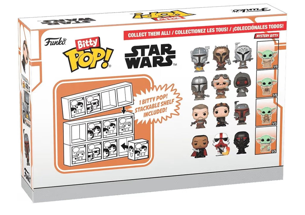 Bitty Pop! Star Wars 4-Pack with Mystery Figure