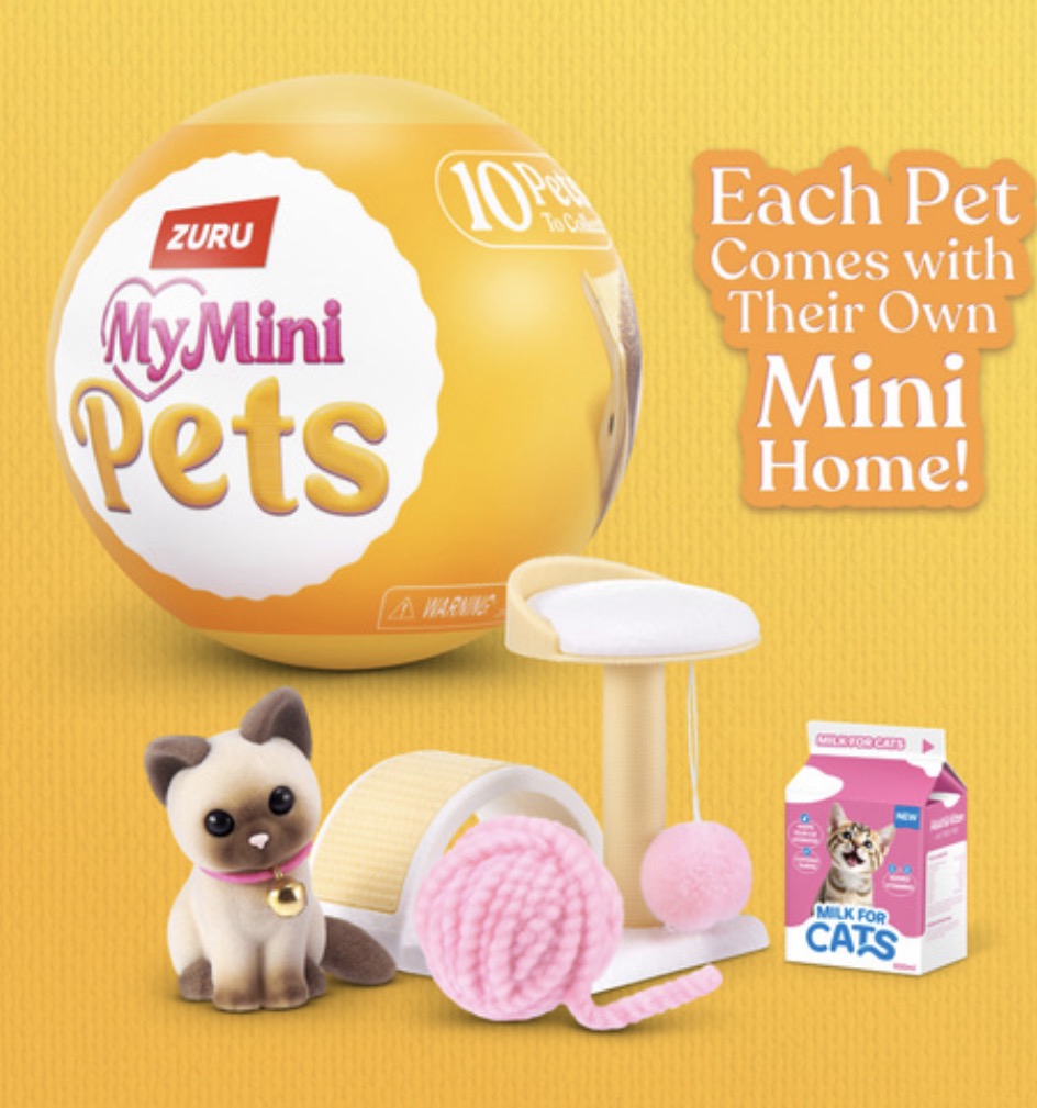 My Mini Pets Series Mystery Capsule By ZURU (Styles Vary)