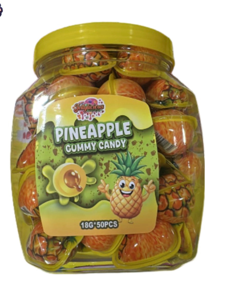 Jellylicious Peelable Gummies | Interactive Fruit Flavoured Gummy Sweets | 65g | Assorted Flavours