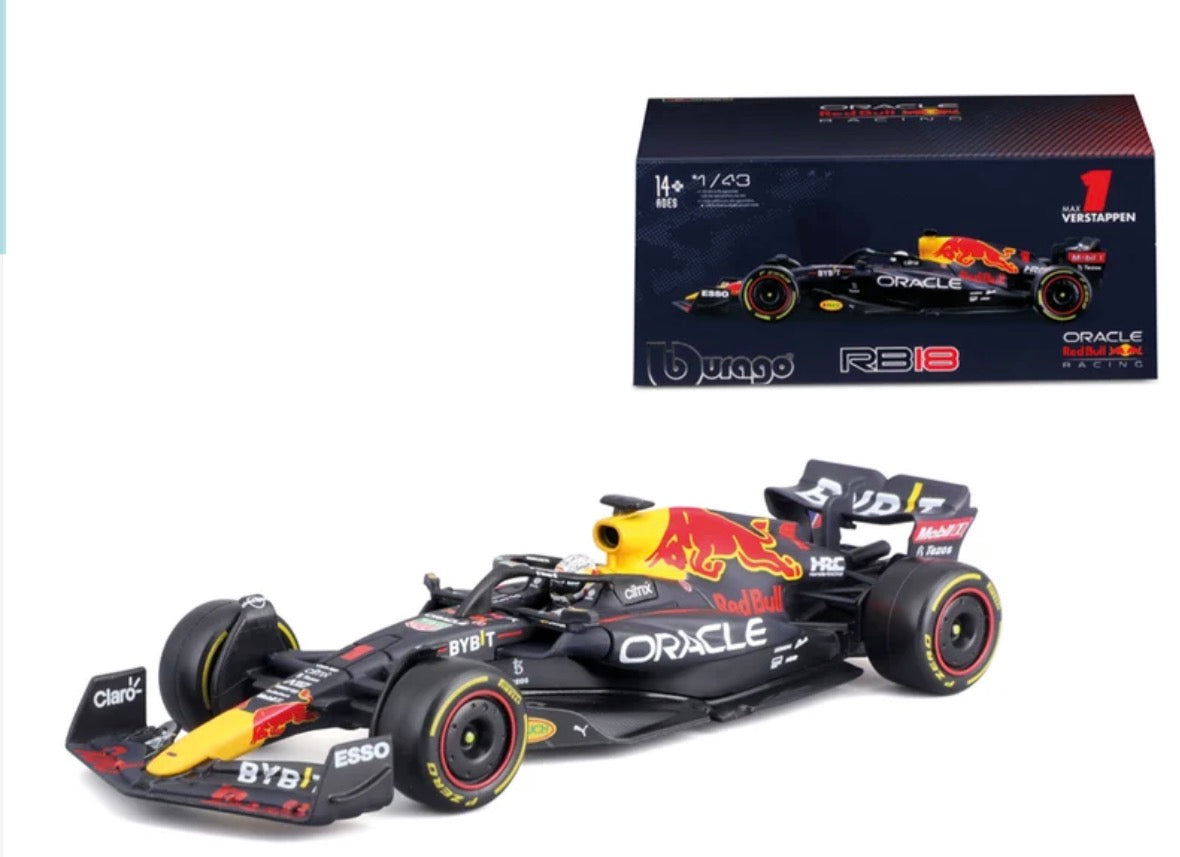 Bburago Formula 1 Diecast Model Cars – 3 Styles Available