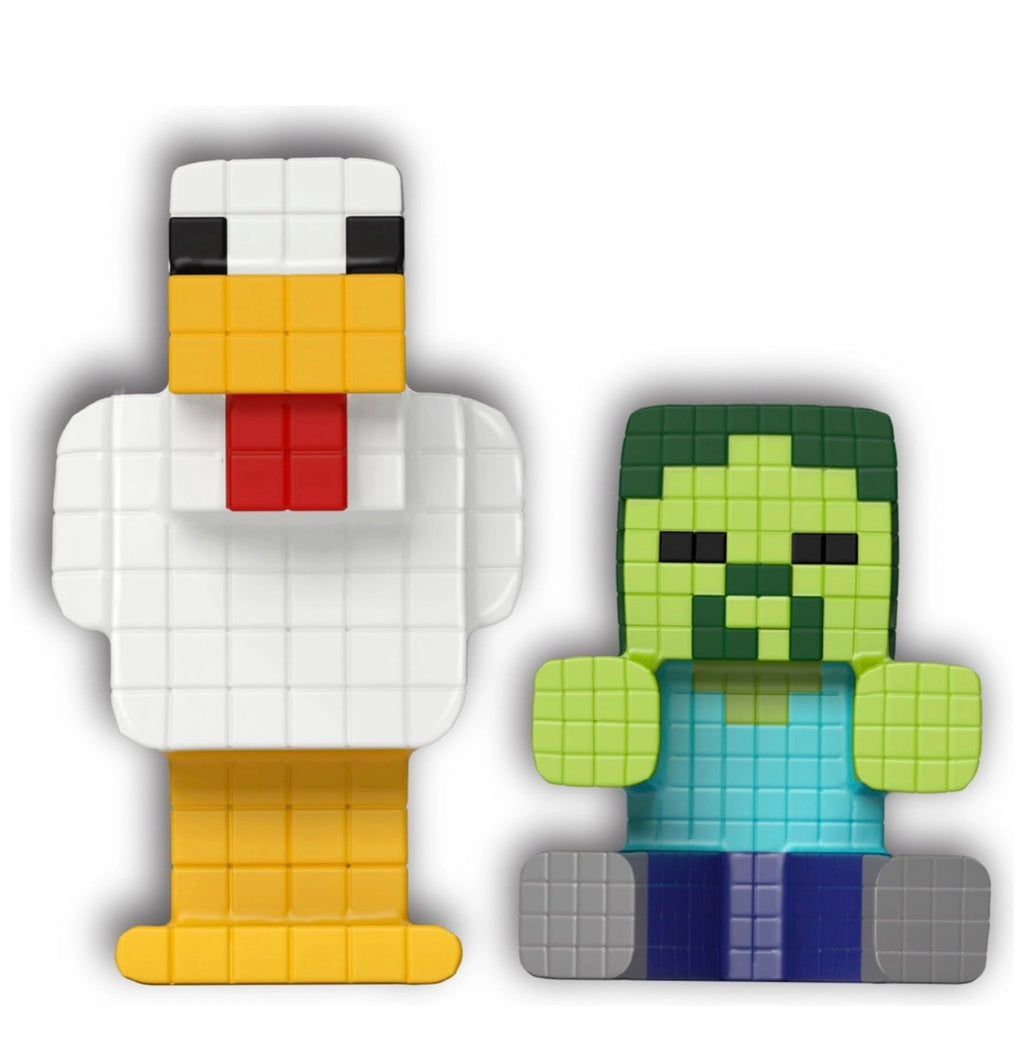 Goo Jitzu Minecraft Minis 2 Pack - Zombie & Chicken