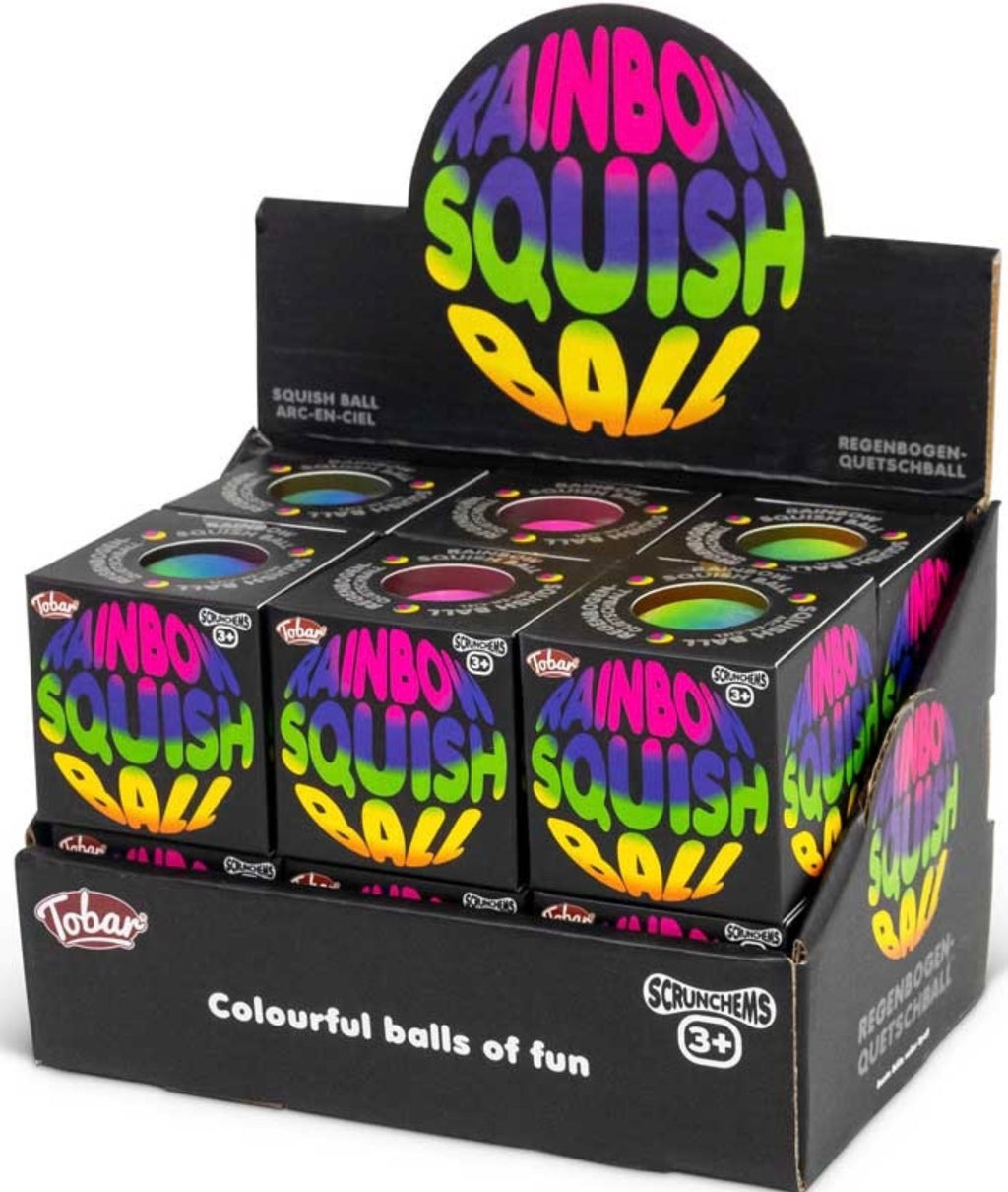 Scrunchems Rainbow Squish Ball