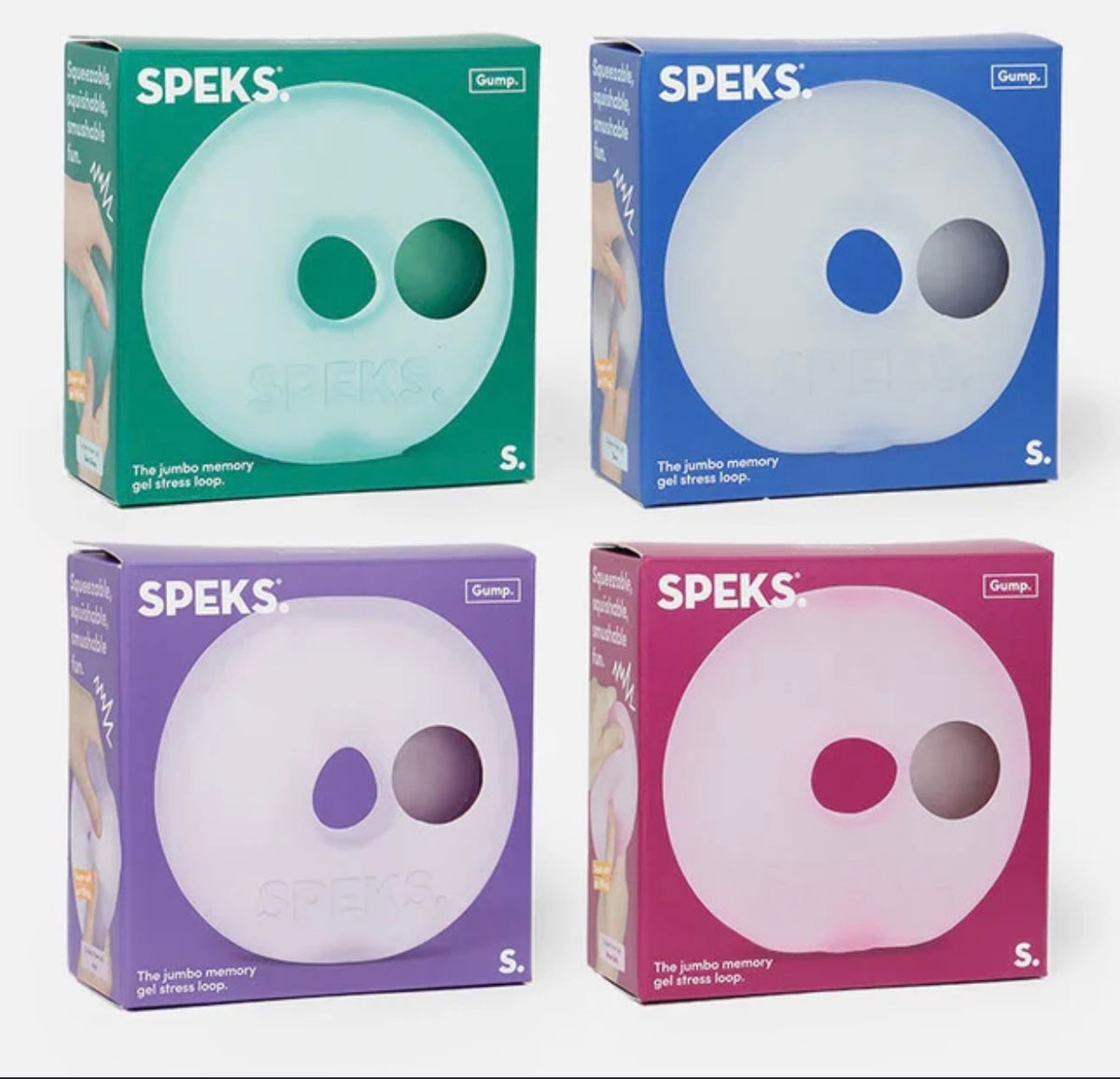 Speks Gump Jumbo Loop - The supersized 9cm donut squishy