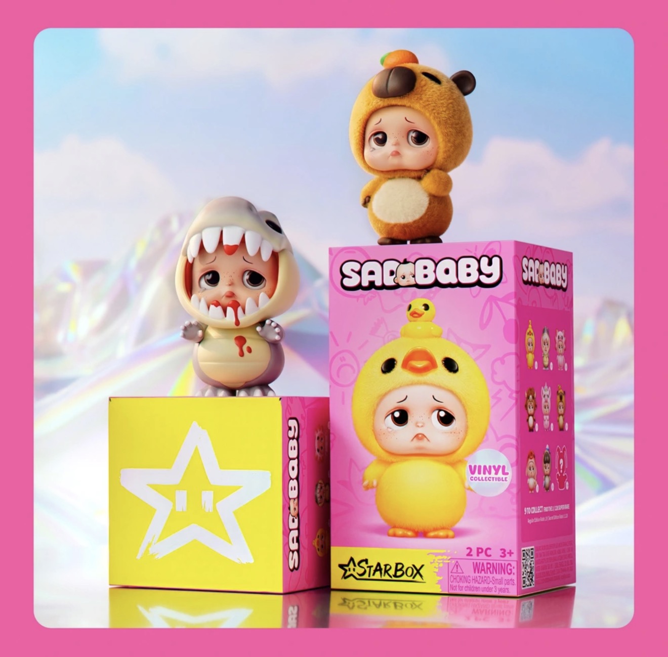 Starbox Sad Baby Animals Series 1 Blind Box Assortment