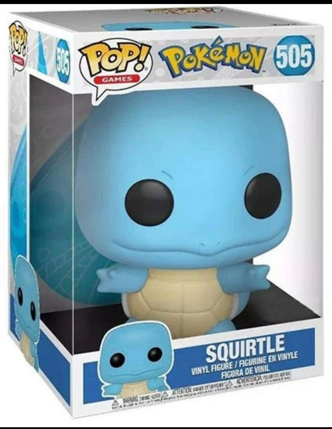 Funko Pop! Pokémon Squirtle #505 Vinyl Figure
