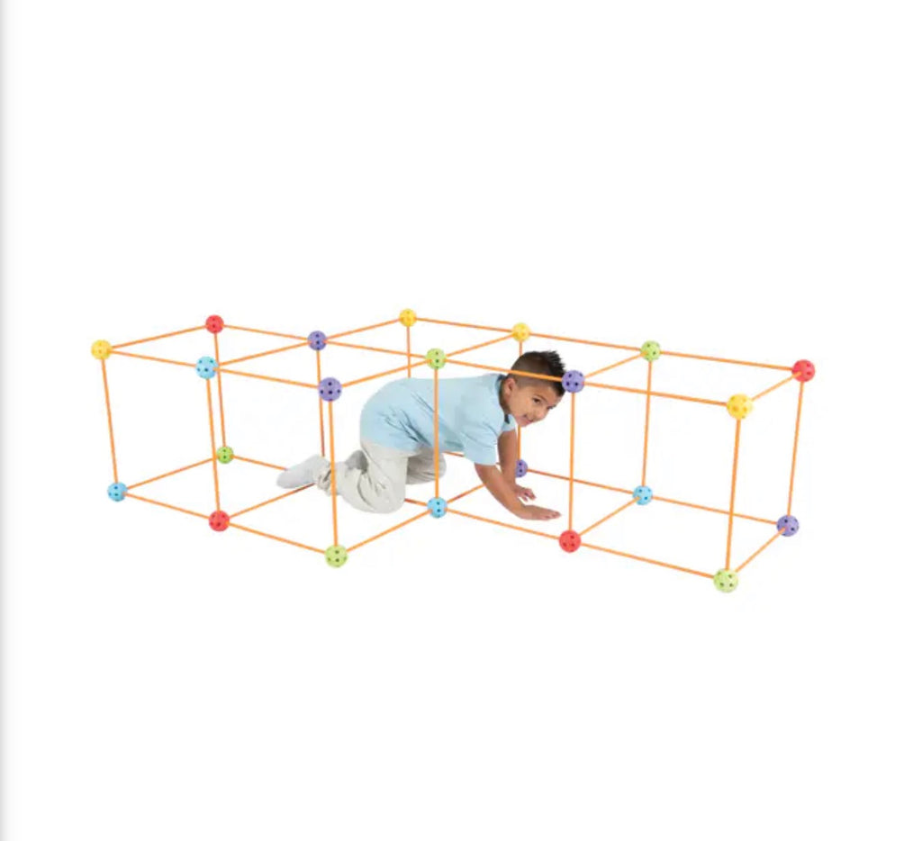Crazy Forts 69 Piece Building Kit | Creative Construction Fort Building Set | STEM Toy | Ages 5+