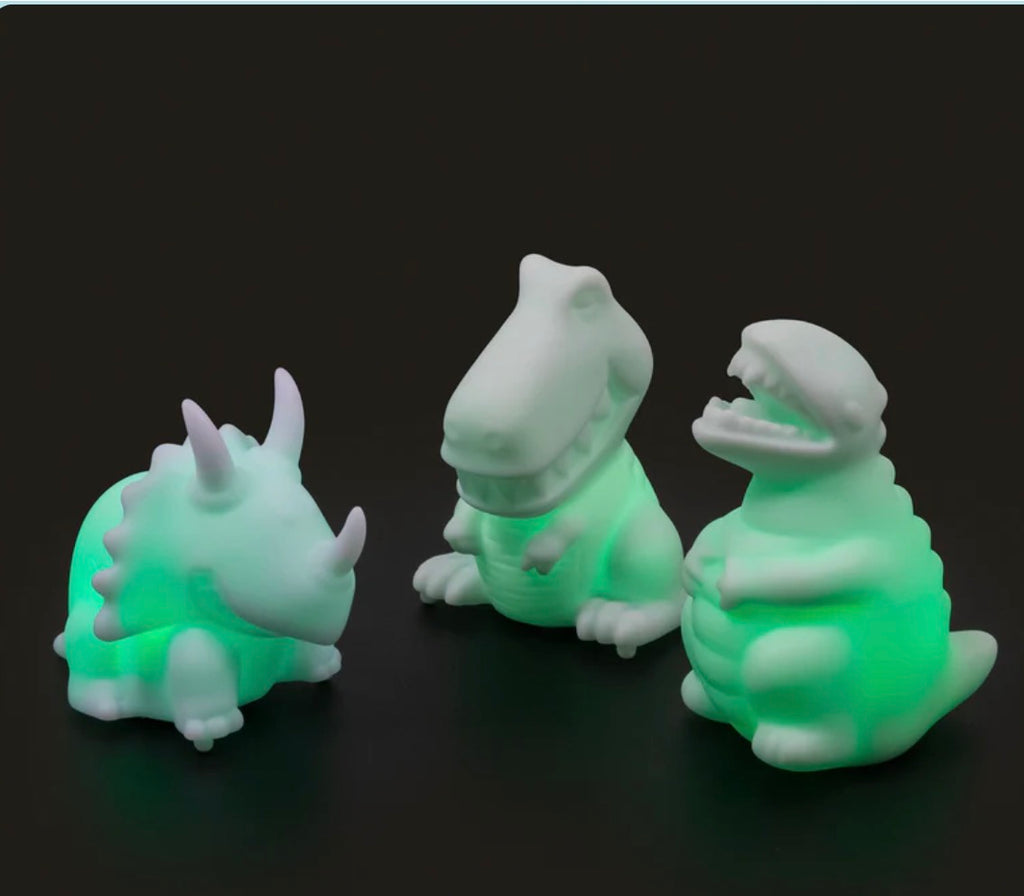 LUMEZ COLOUR CHANGING DINOSAUR NIGHT LIGHTS