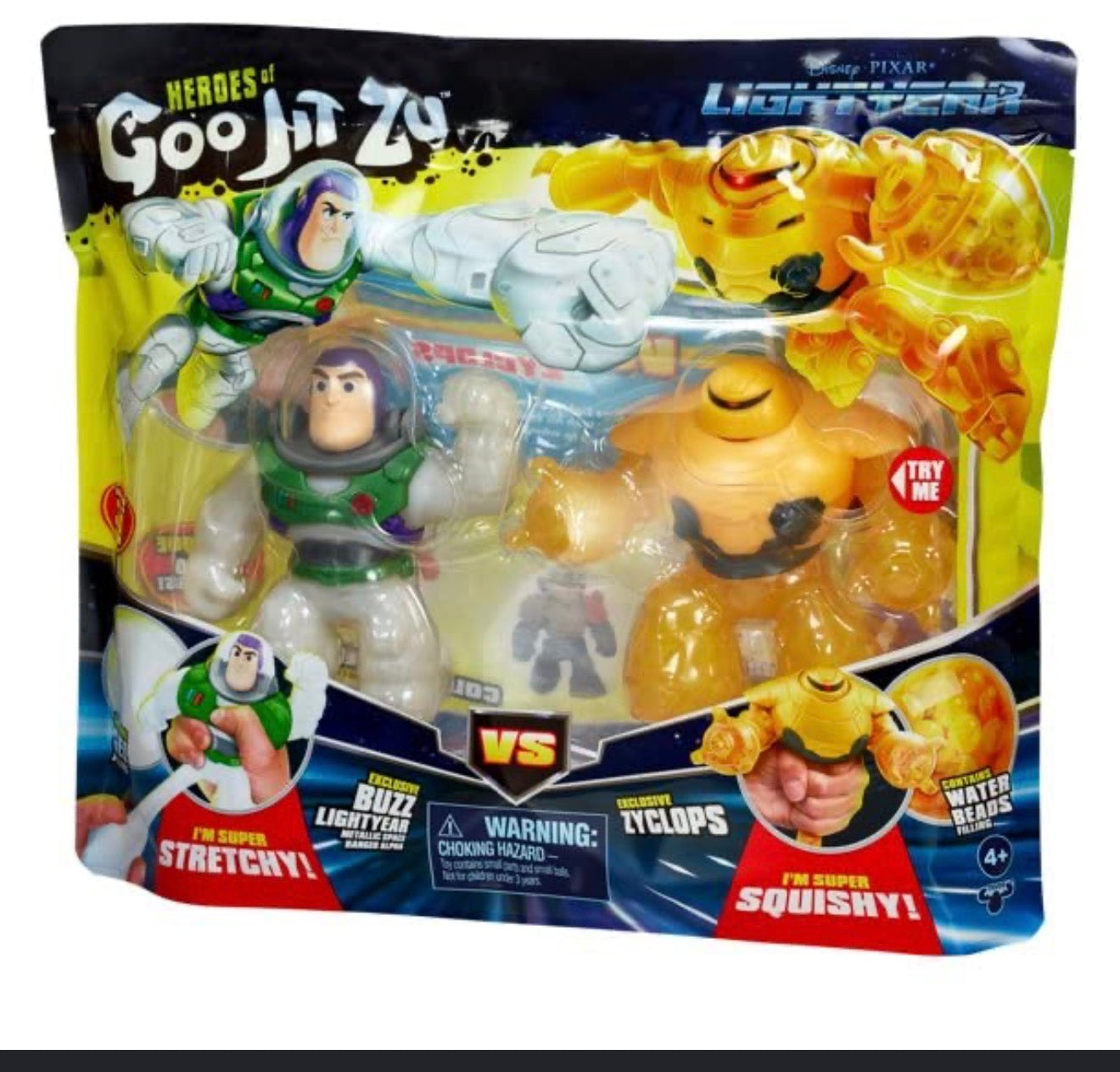 Heroes of Goo Jit Zu Disney Pixar Lightyear – Buzz Lightyear VS Cyclops 2-Pack