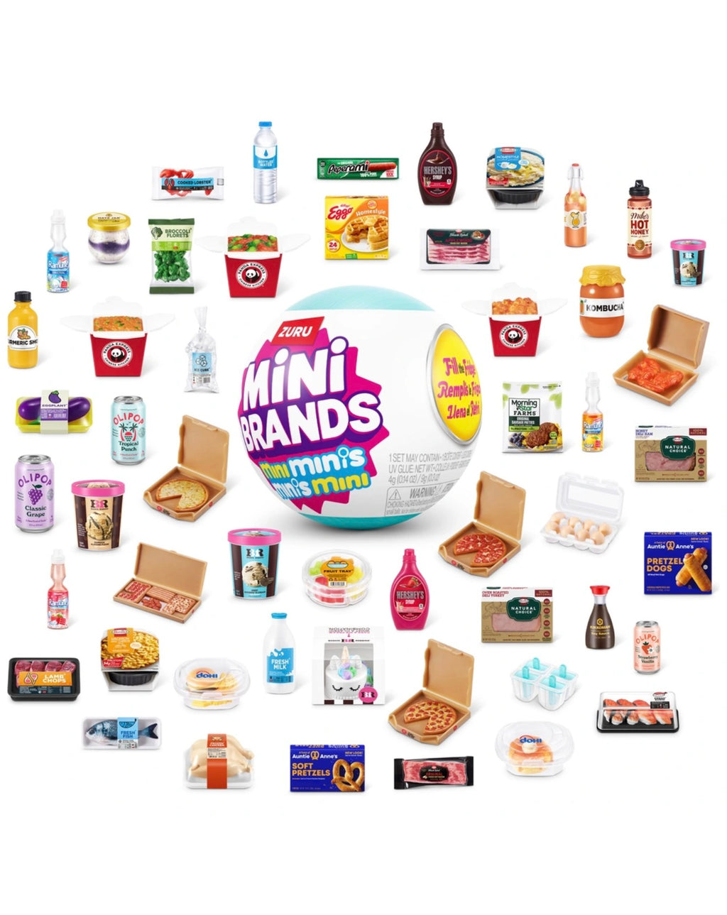 Mini Brands by ZURU Fill the Fridge Assortment