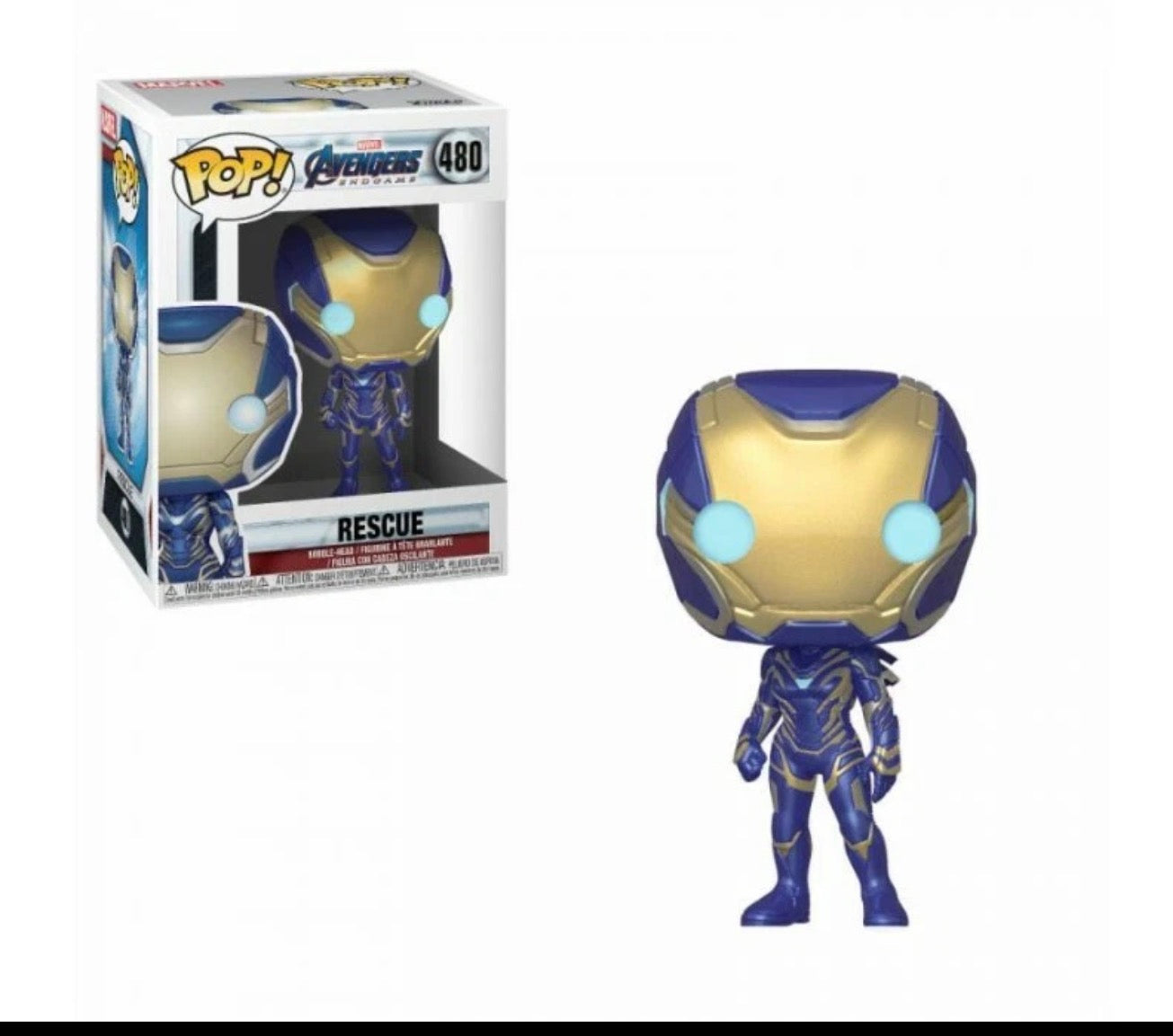 Funko Pop! Marvel Avengers Endgame Rescue #480 Vinyl Bobble-Head Figure
