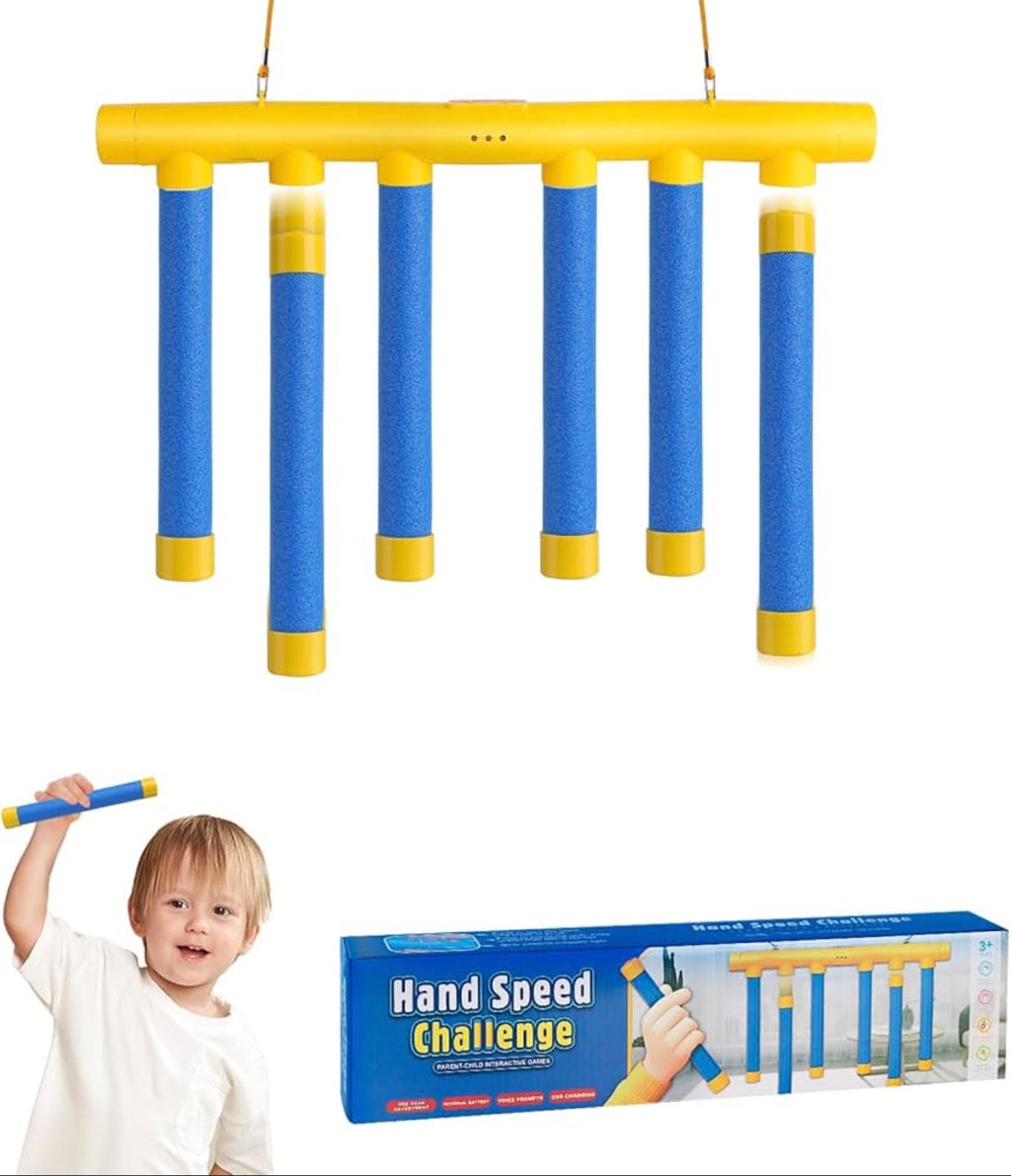 Hand Speed Challenge Reaction Training Game | Interactive Catch Game for Kids | USB Rechargeable | Ages 3+