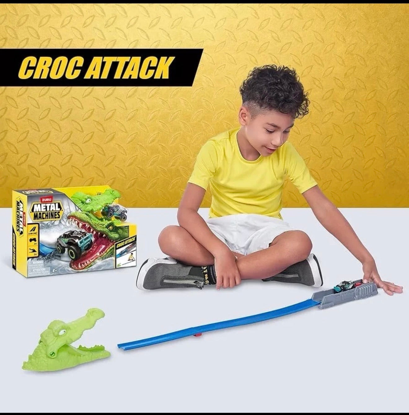 Zuru Metal Machines Croc Attack Play Set Brand New and Sealed In Box