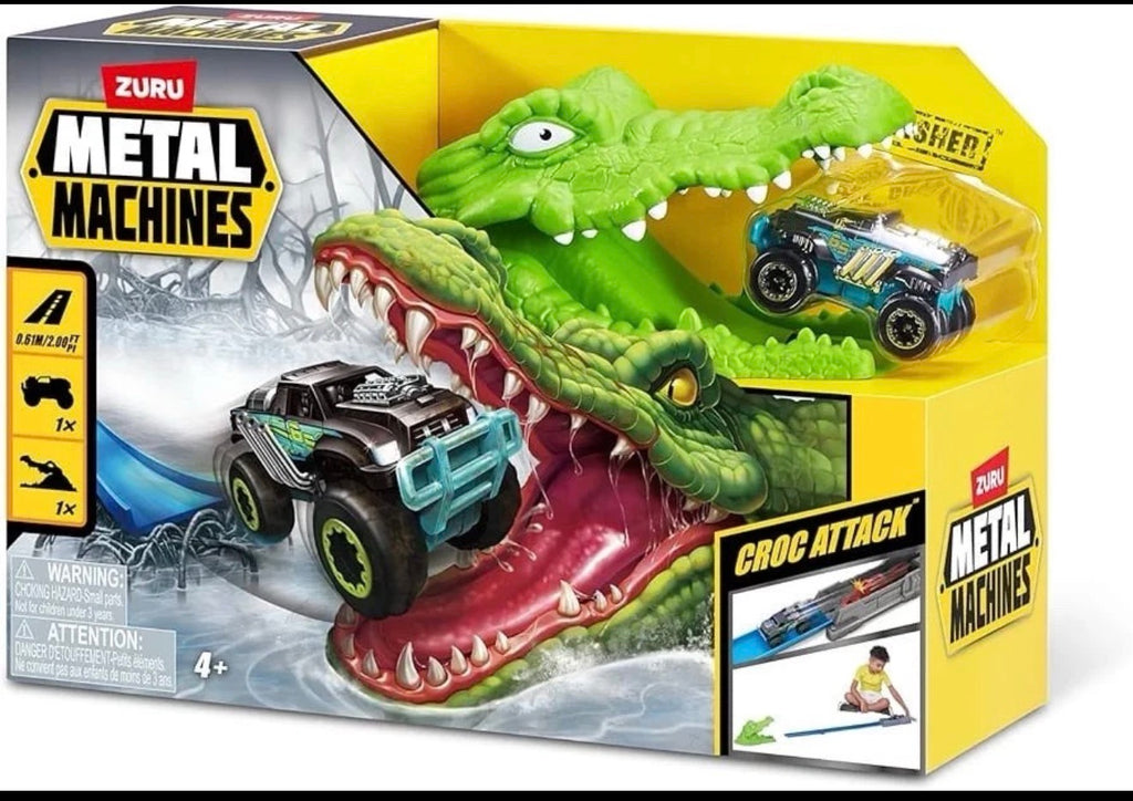 Zuru Metal Machines Croc Attack Play Set Brand New and Sealed In Box