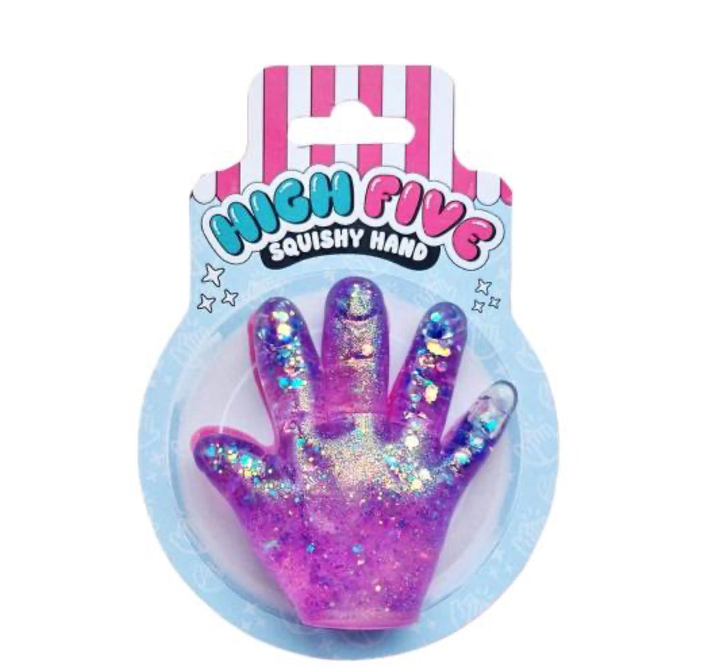 Sparkly Squishy High Five Hand