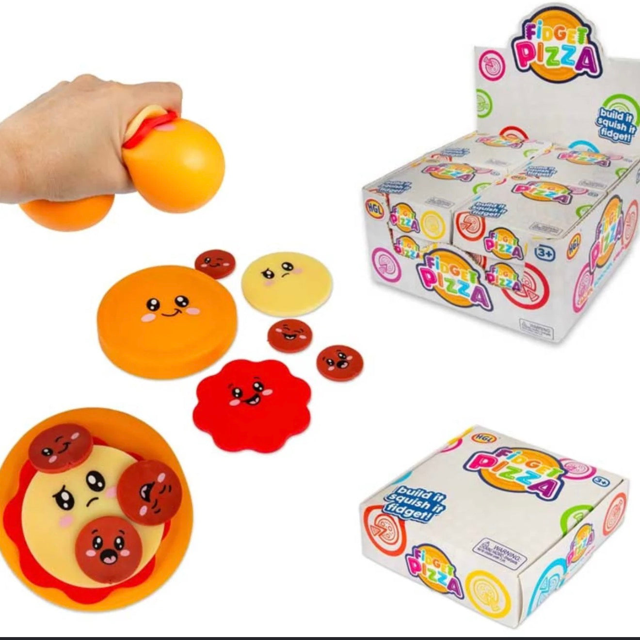 Fidget Pizza – Build, Squish & Fidget Sensory Toy