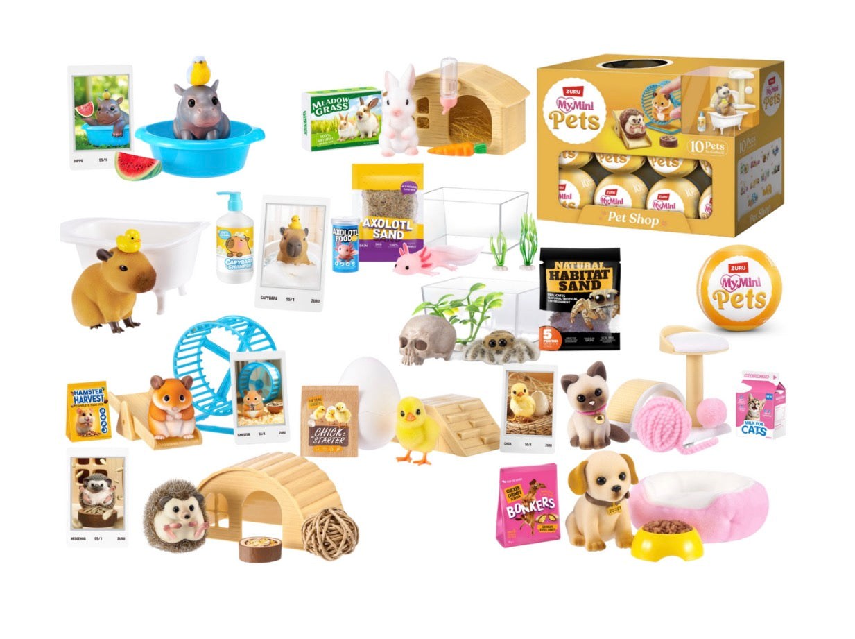 My Mini Pets Series Mystery Capsule By ZURU (Styles Vary)