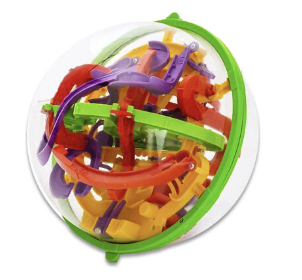 Impossiball 360 Maze Puzzle Ball | 3D Brain Teaser | Interactive Handheld Puzzle Game | Ages 6+