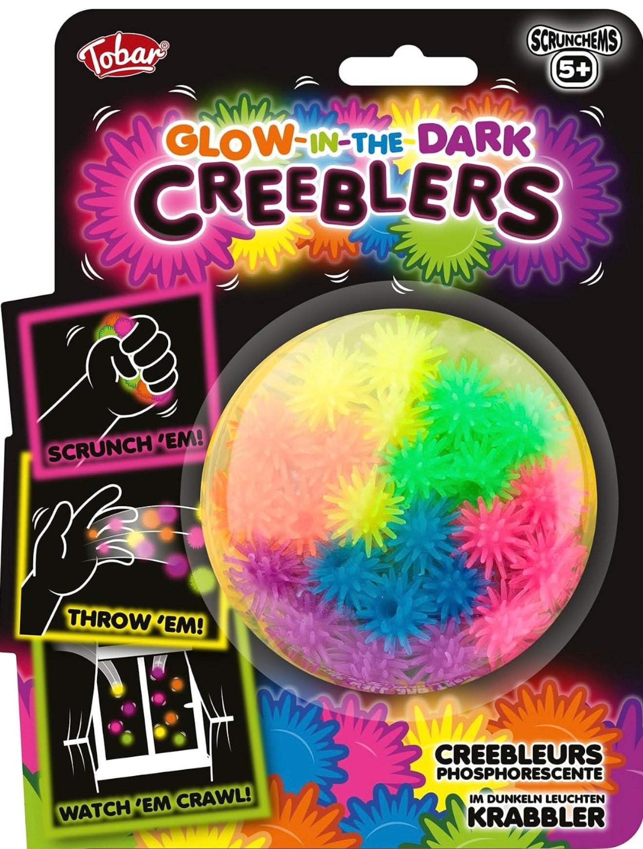 🌟 Scrunchems Glow in the Dark Creeblers 🌟