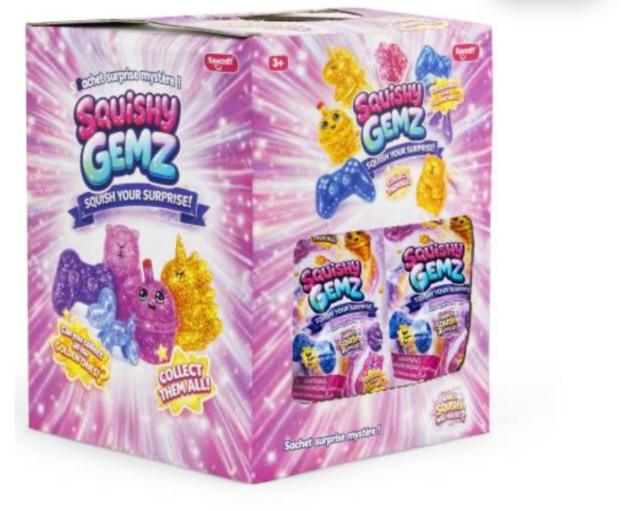 Squishy Gemz Mystery Sensory Toys Grab Bin