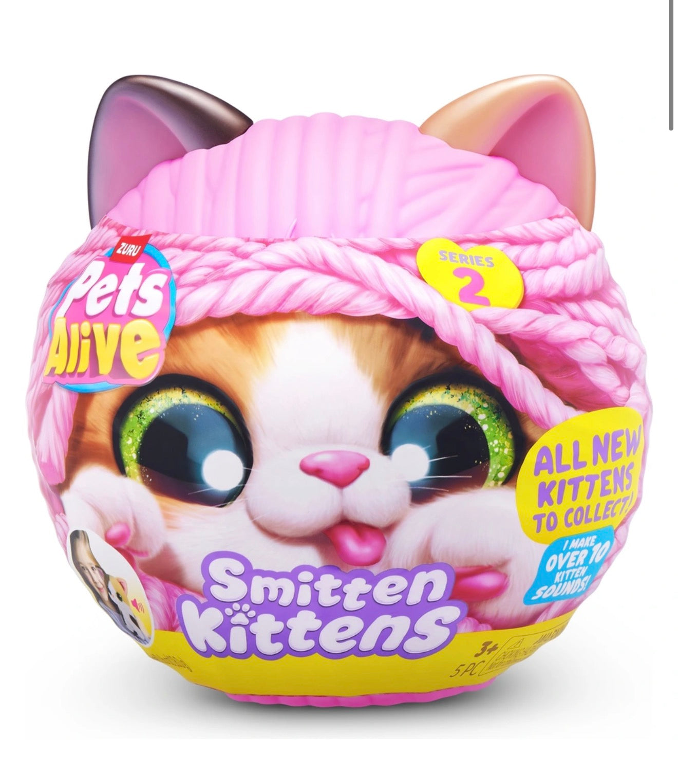 Pets Alive by ZURU Smitten Kittens Interactive Plush Series 2 Assortment