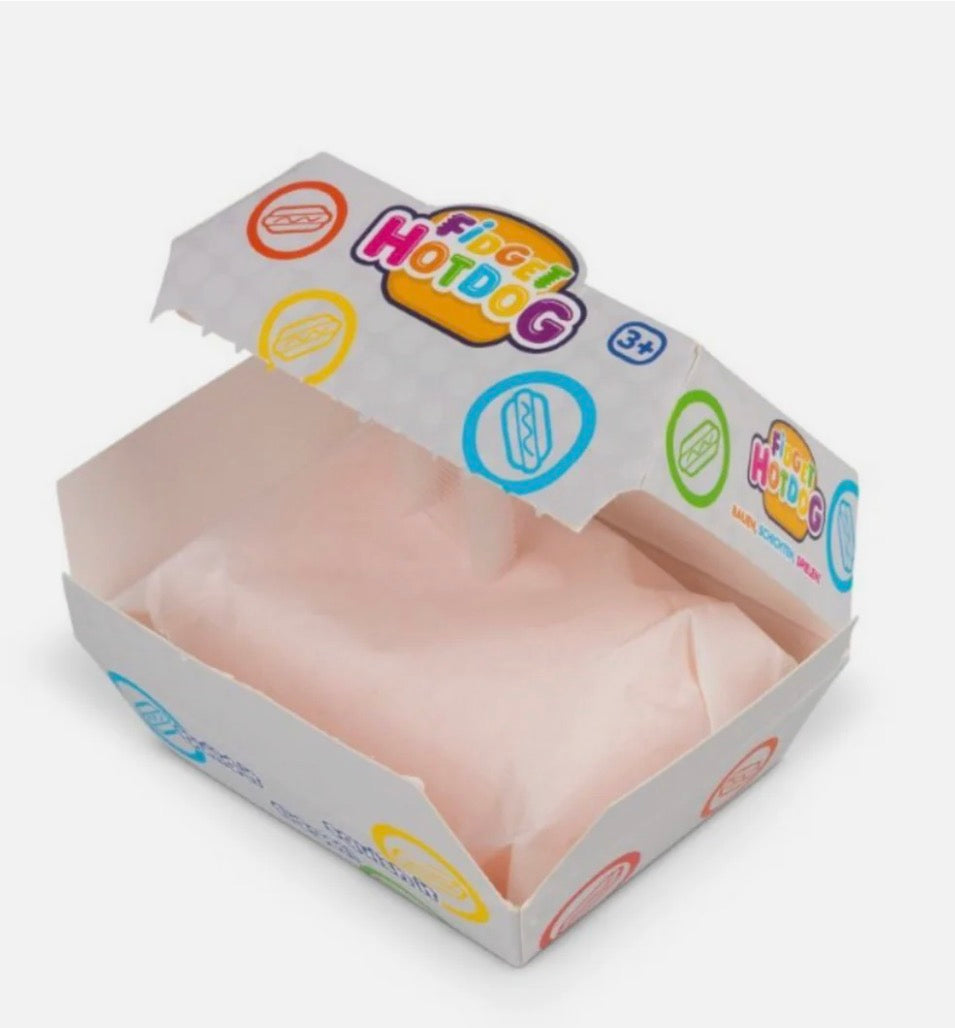 Fidget Hotdog – Build, Squish & Collect Sensory Toy