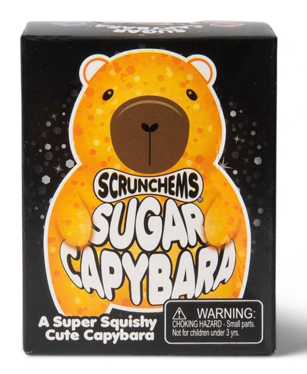 Scrunchems Glitter Sugar-Filled Capybara Squeeze Toy