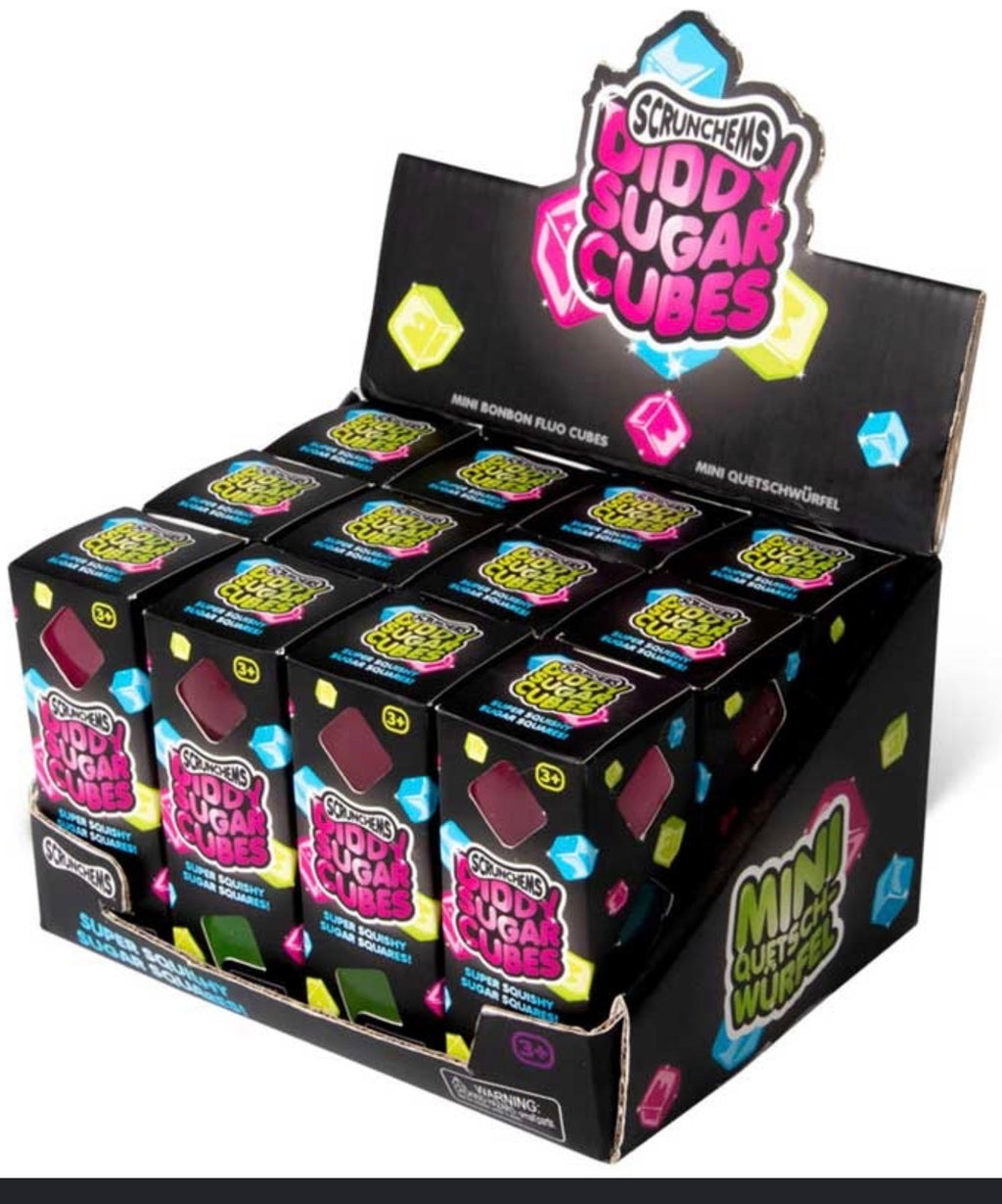 SCRUNCHEMS MINI SUGAR CUBES - 3PK