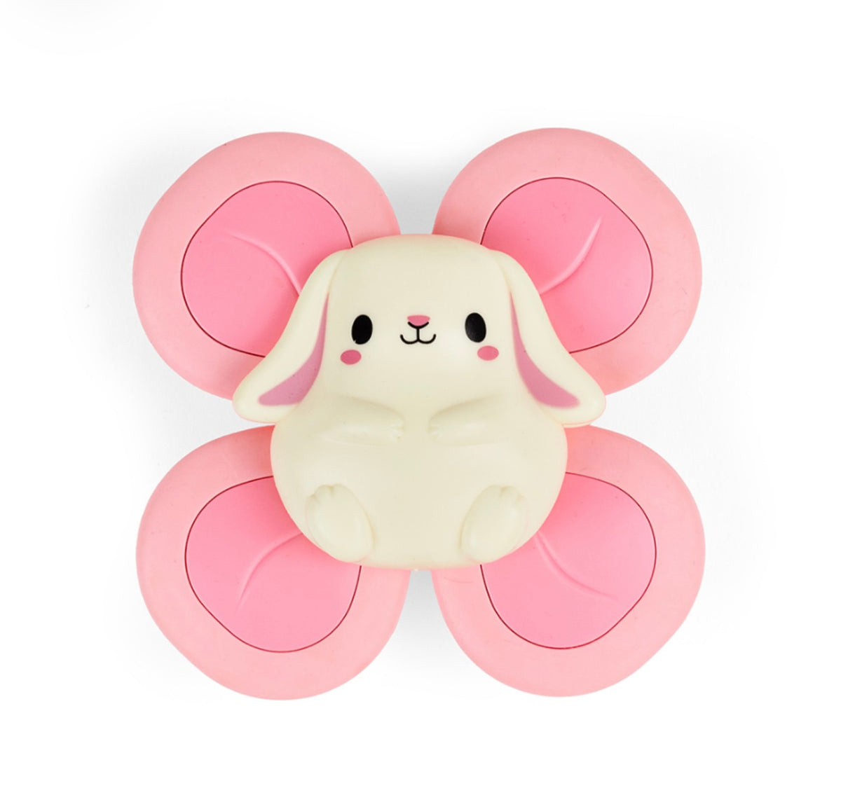 Tiger Tribe Sensory Bunny or TeddyBear Spinner, Suction Spinning Animal Fidget Toy