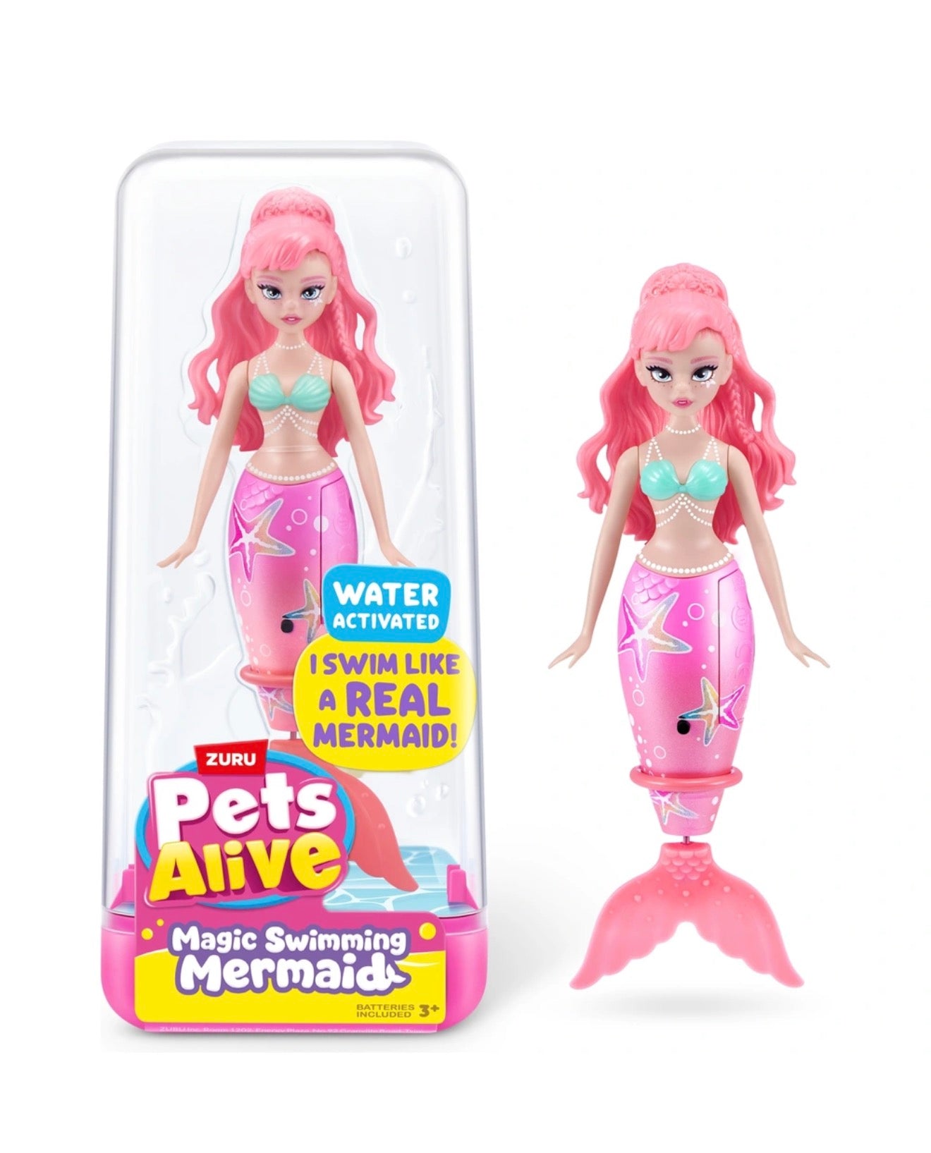 Pets Alive by ZURU Magic Swimming Mermaid