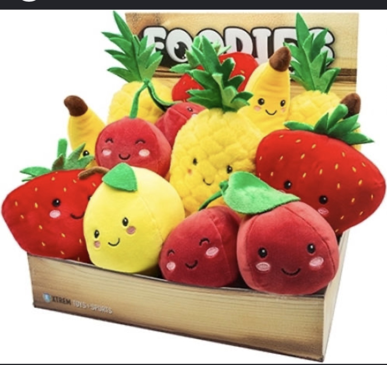 Softies Foodies Plush Fruit Collection