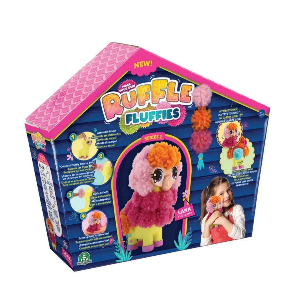 Ruffle Fluffies Lana the Llama – Build Your Own Fluffy Friend