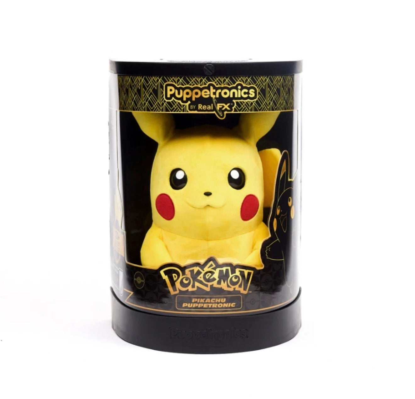 Pokémon RealFX Pikachu Puppetronics | Interactive Animatronic Pikachu Figure with 120+ Sounds & Reactions
