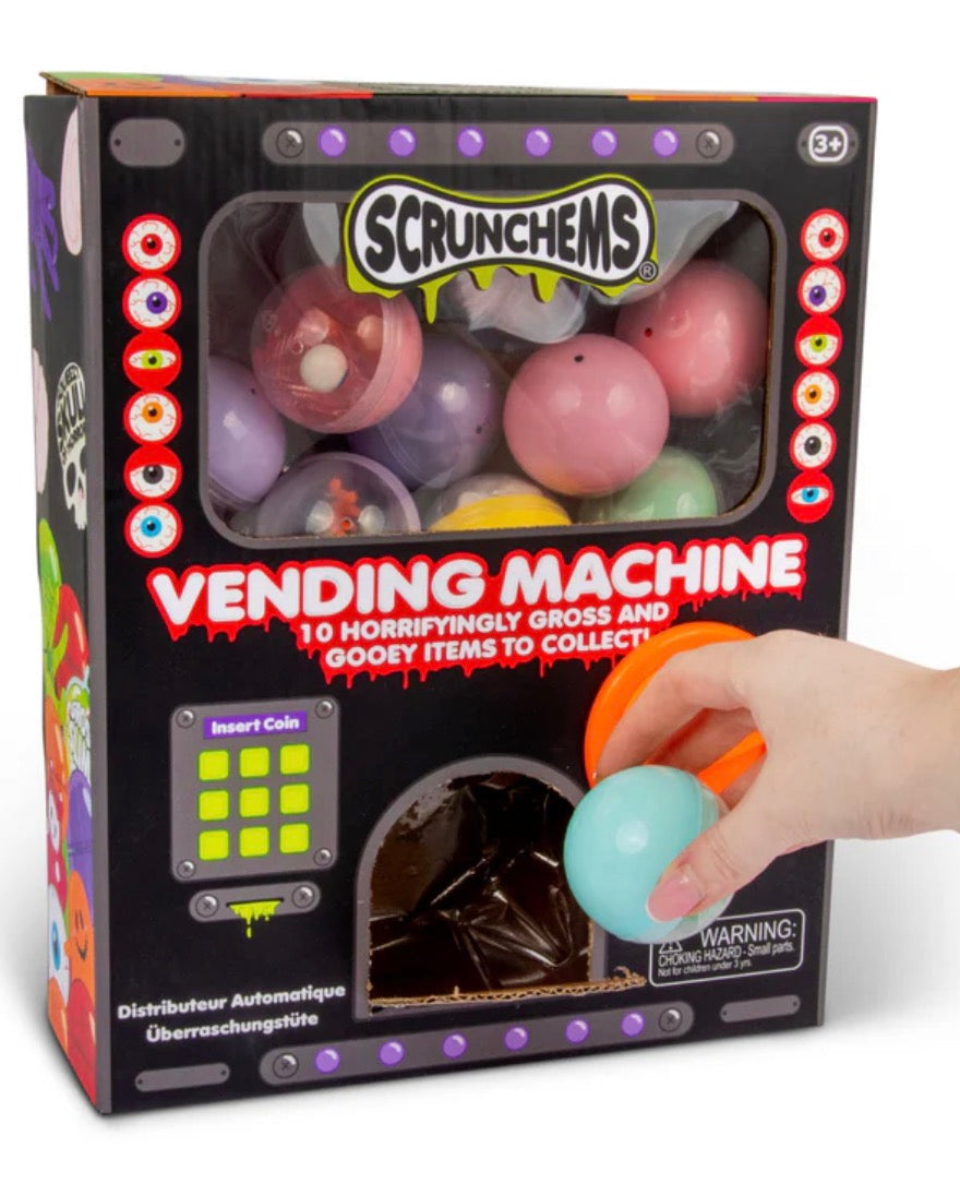 SCRUNCHEMS GROSS VENDING MACHINE