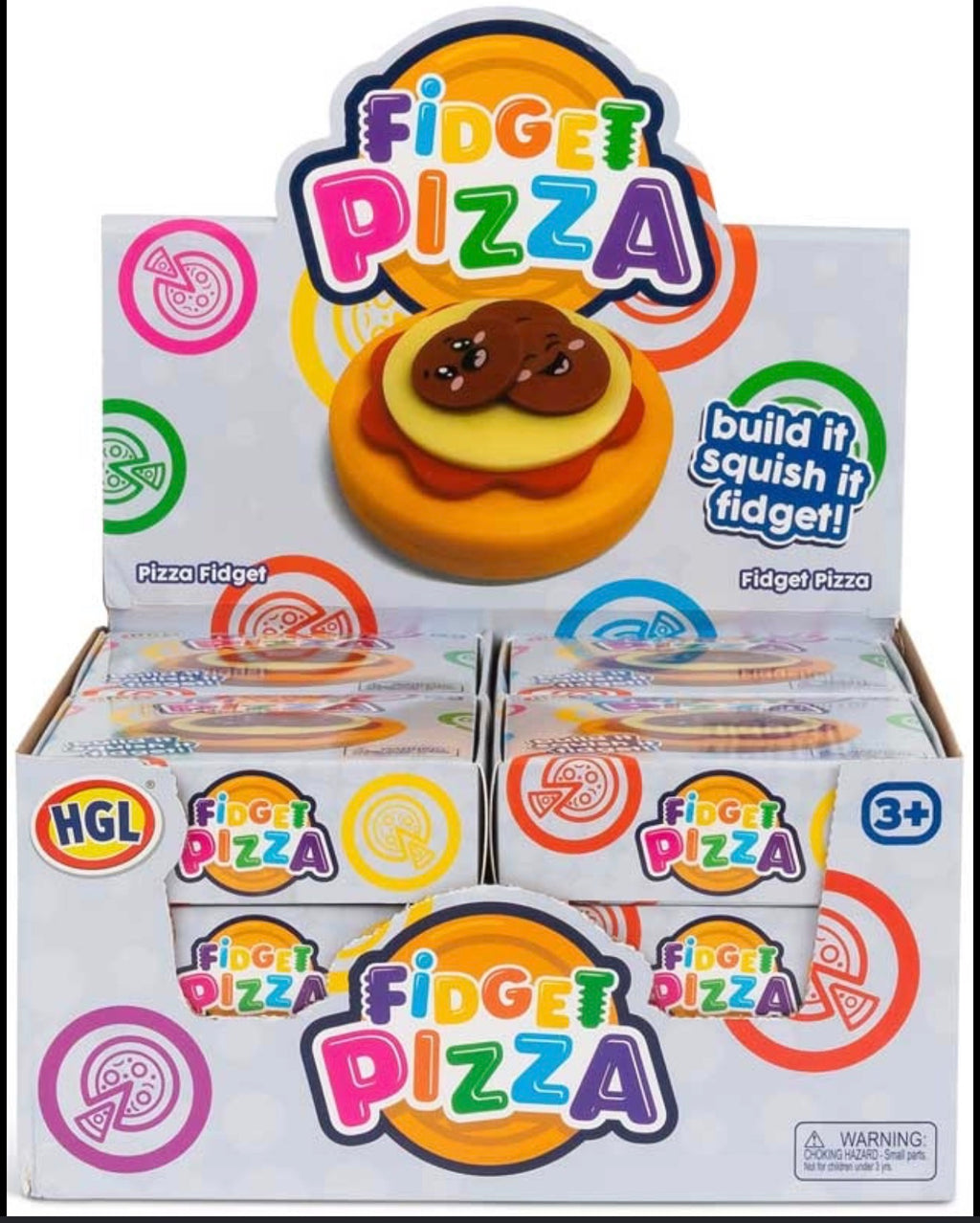 Fidget Pizza – Build, Squish & Fidget Sensory Toy