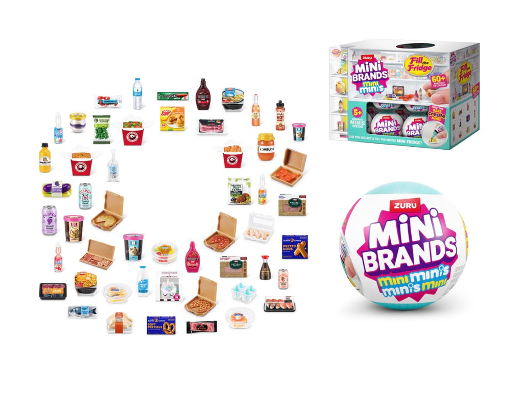 Mini Brands by ZURU Fill the Fridge Assortment