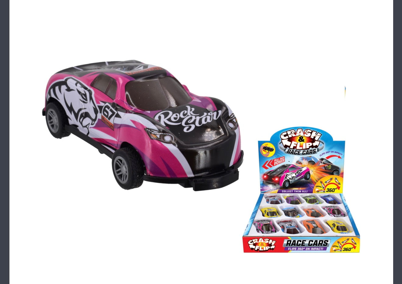 Crash & Flip Race Cars – Action-Packed Stunt Racing Fun