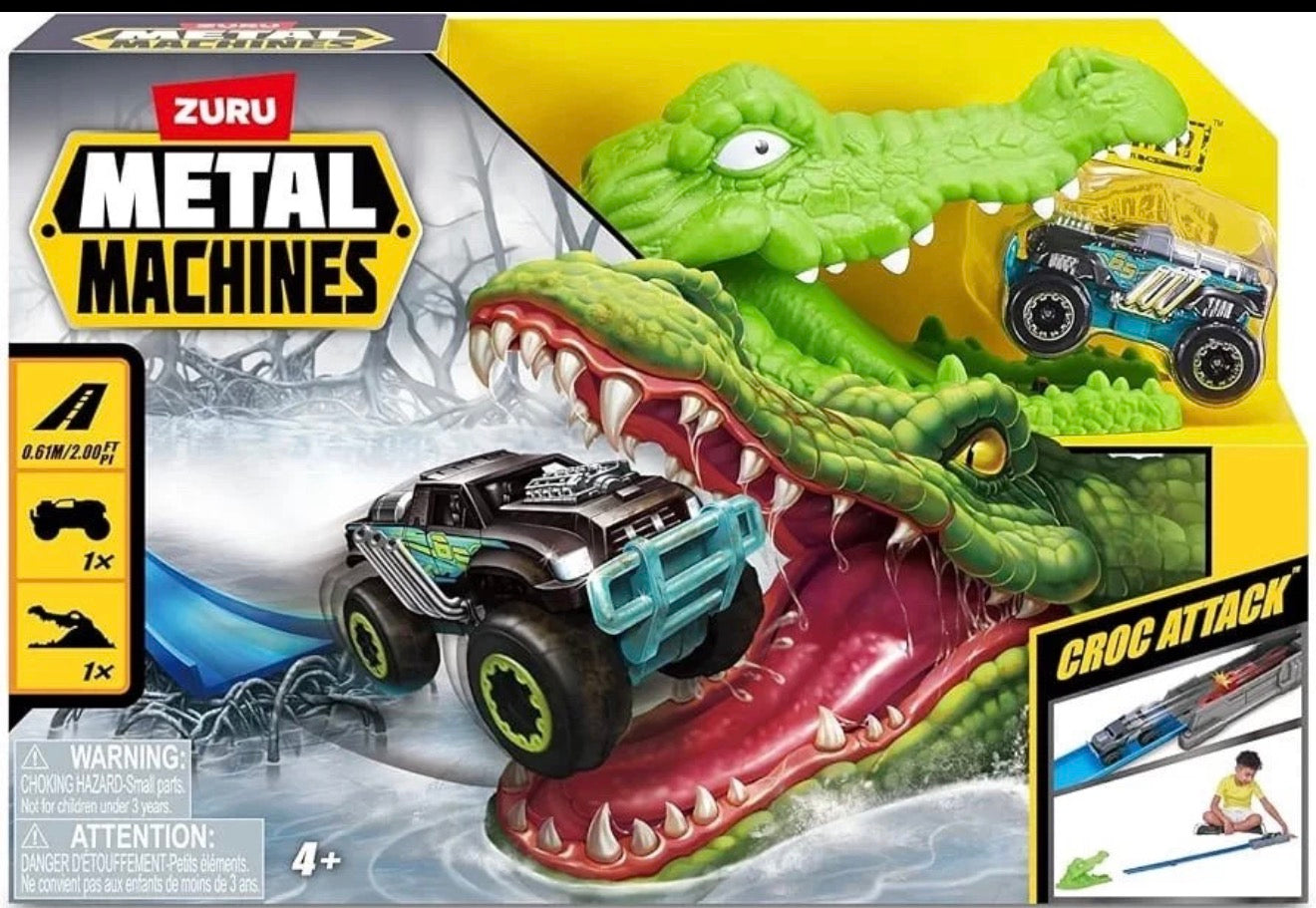 Zuru Metal Machines Croc Attack Play Set Brand New and Sealed In Box