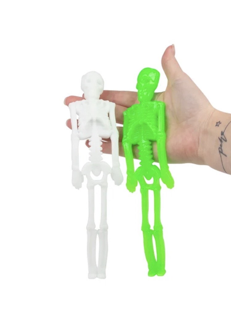 SCRUNCHEMS STRETCHY SKELETON Glow in theDark