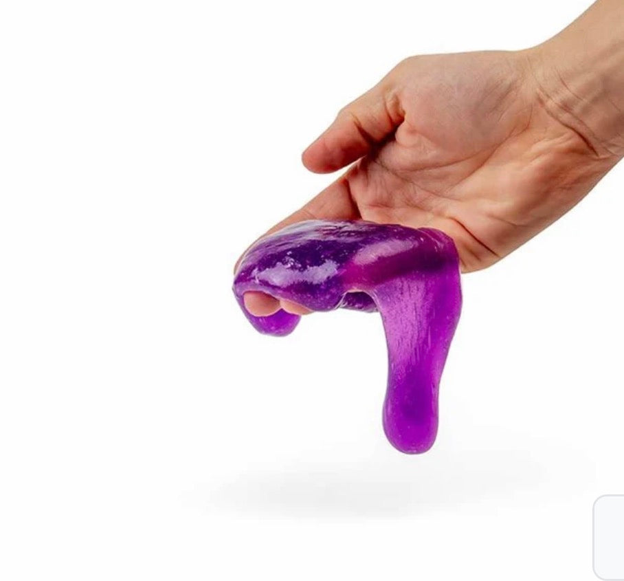 NeeDoh Lava Instant Slime Classic Groovy Lamp Shaped Fidget Toy 3 Pack
