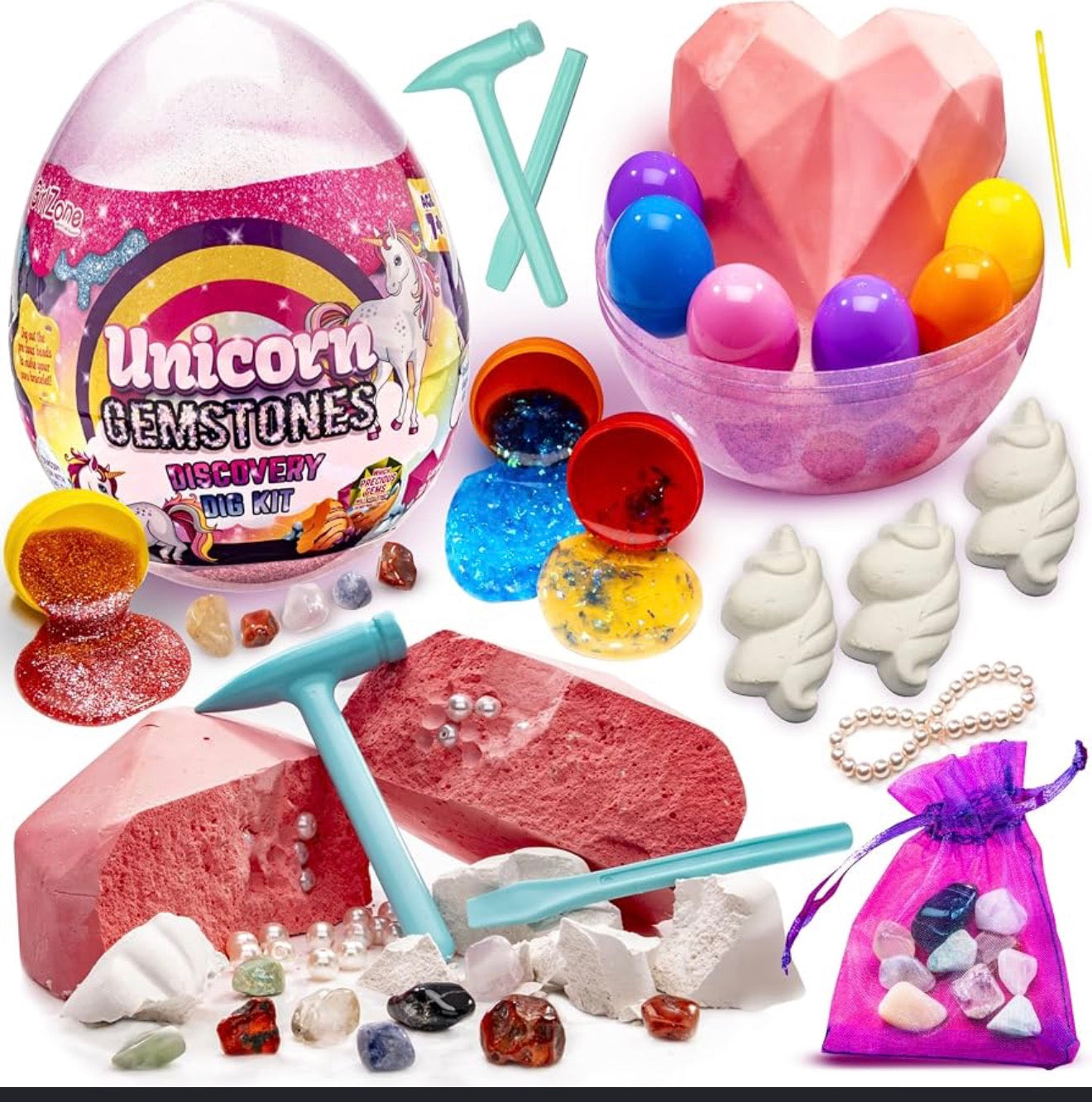 Unicorn Gemstones Discovery Dig Kit