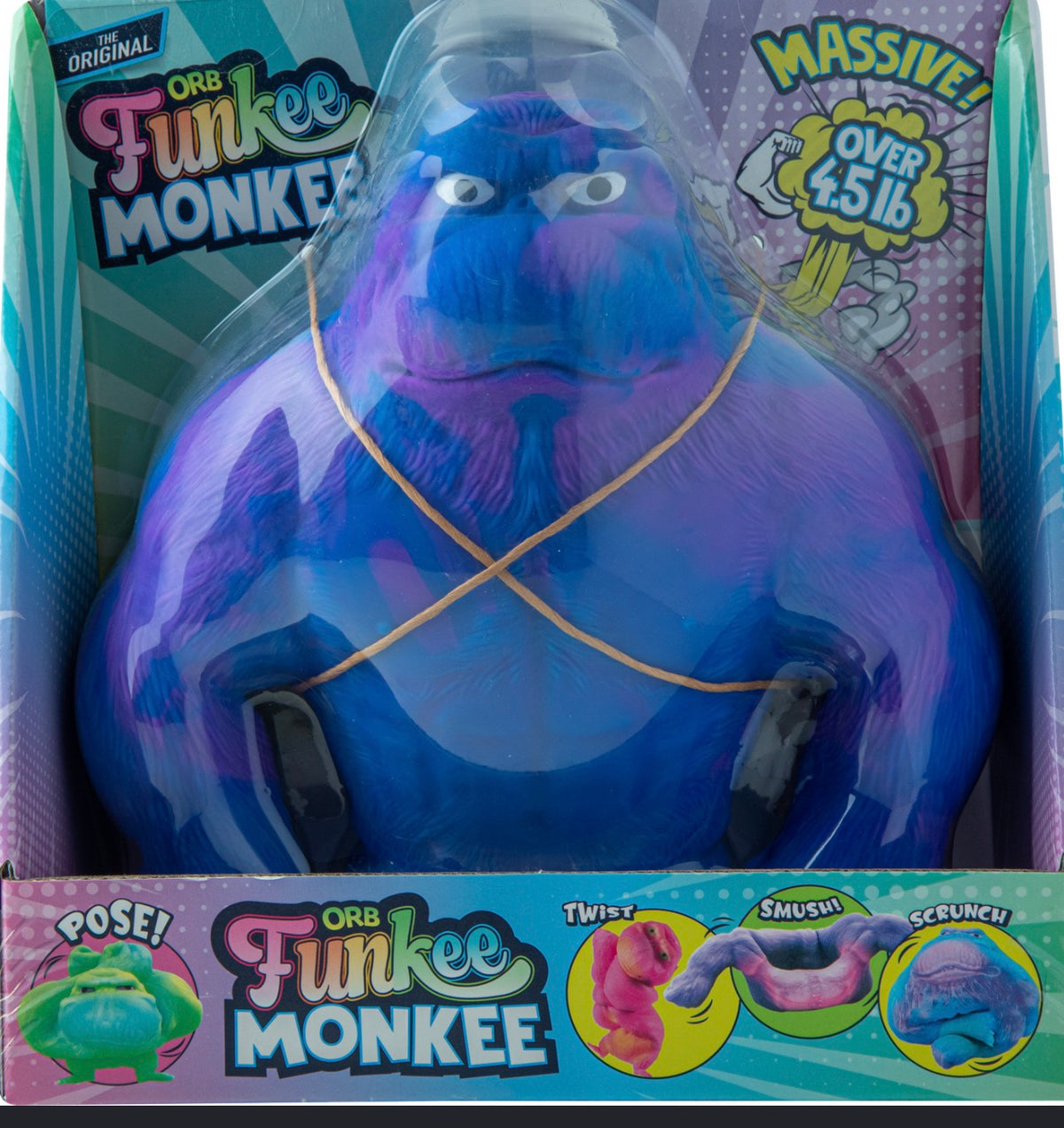 ORB Original Jumbo Funkee Monkee – Over 4.5lb Squishy Sensory Toy