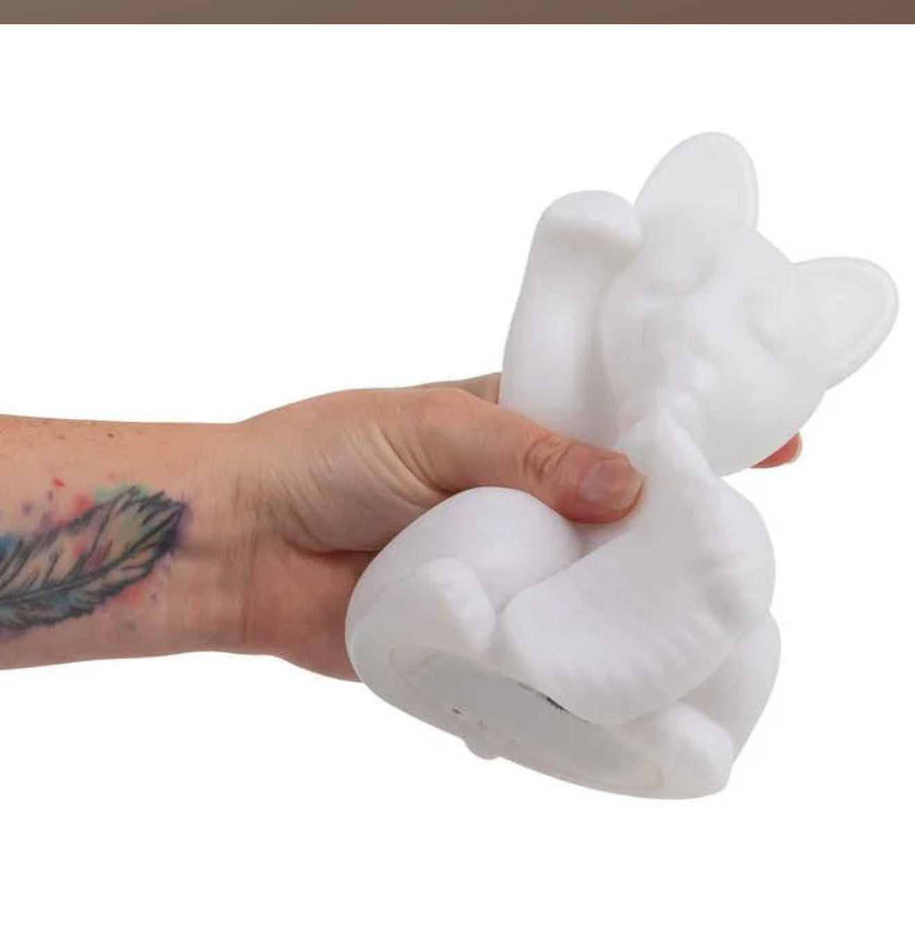 LUMEZ SQUISHY COLOUR CHANGING LUCKY CAT LIGHT