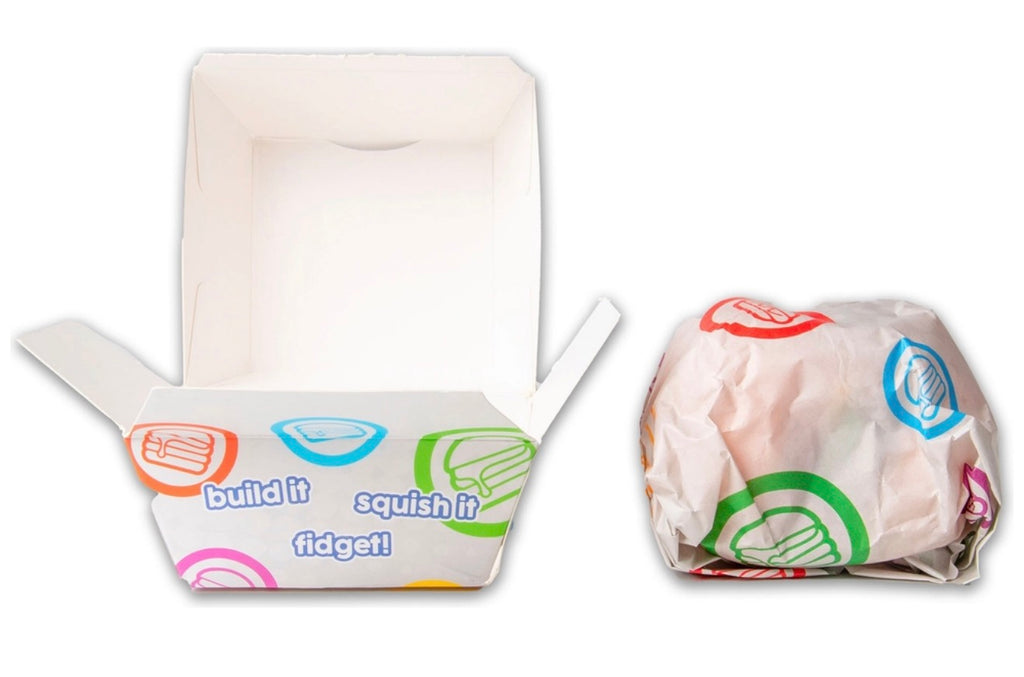 Fidget Burger – Build, Squish & Fidget Sensory Toy