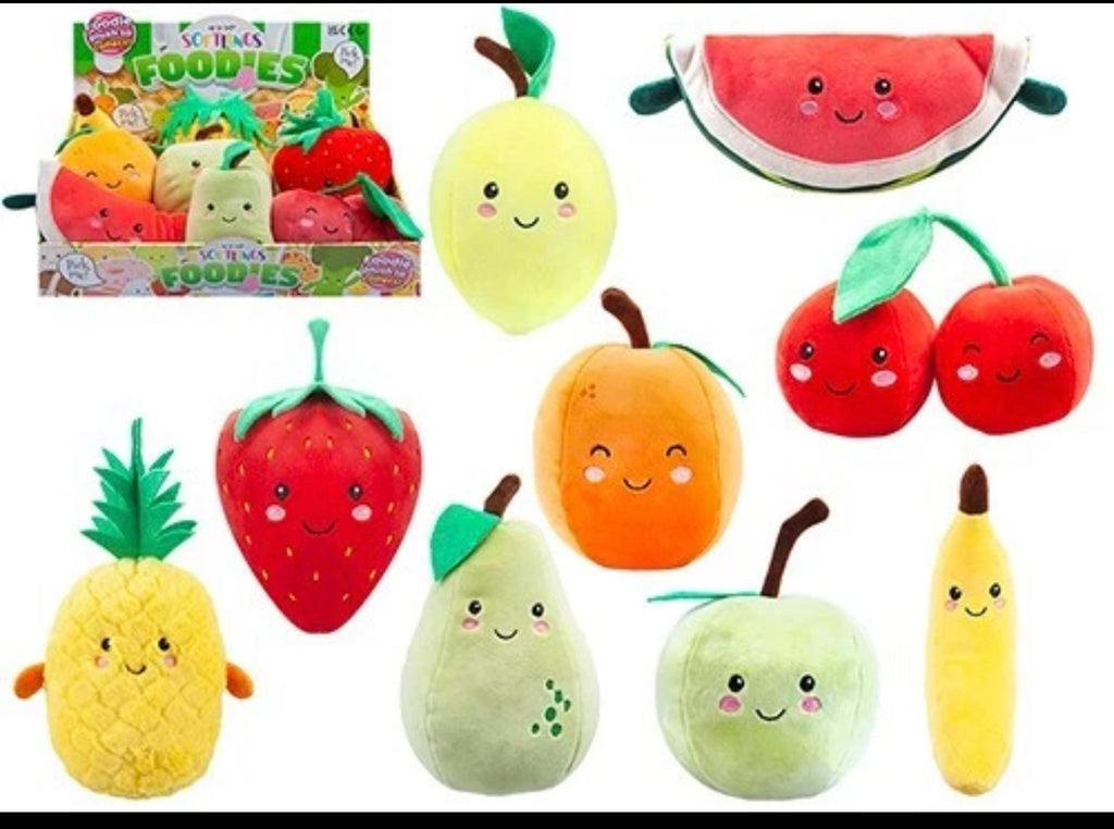 Softies Foodies Plush Fruit Collection