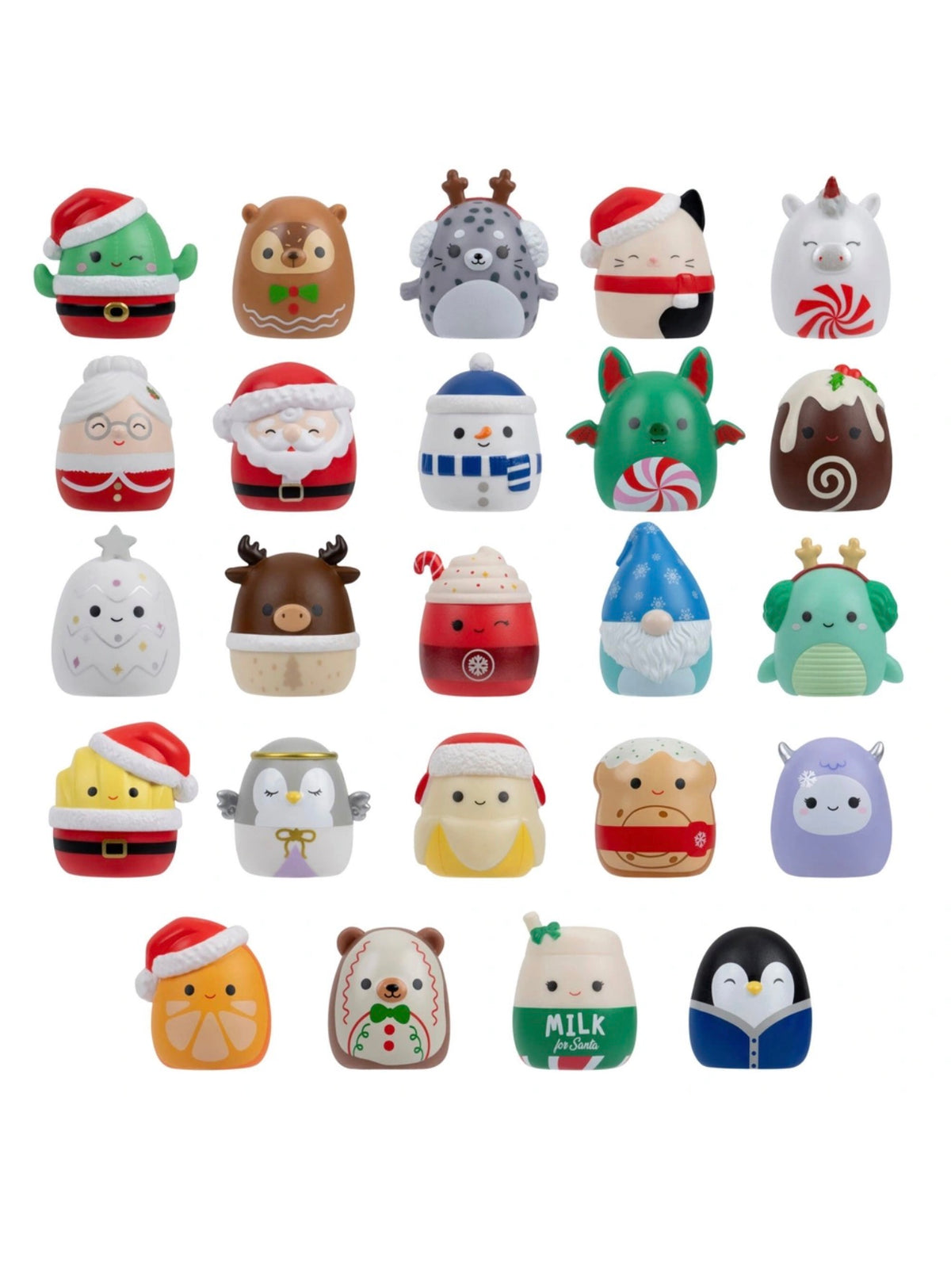 Original Squishmallows Squish-a-longs Holiday Advent Calendar 2026