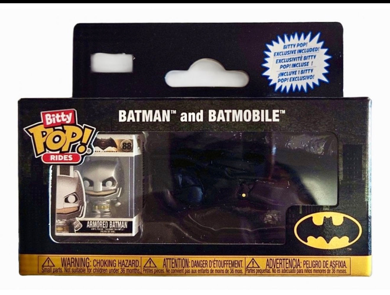 Bitty Pop! Rides – Batman™ & Batmobile™