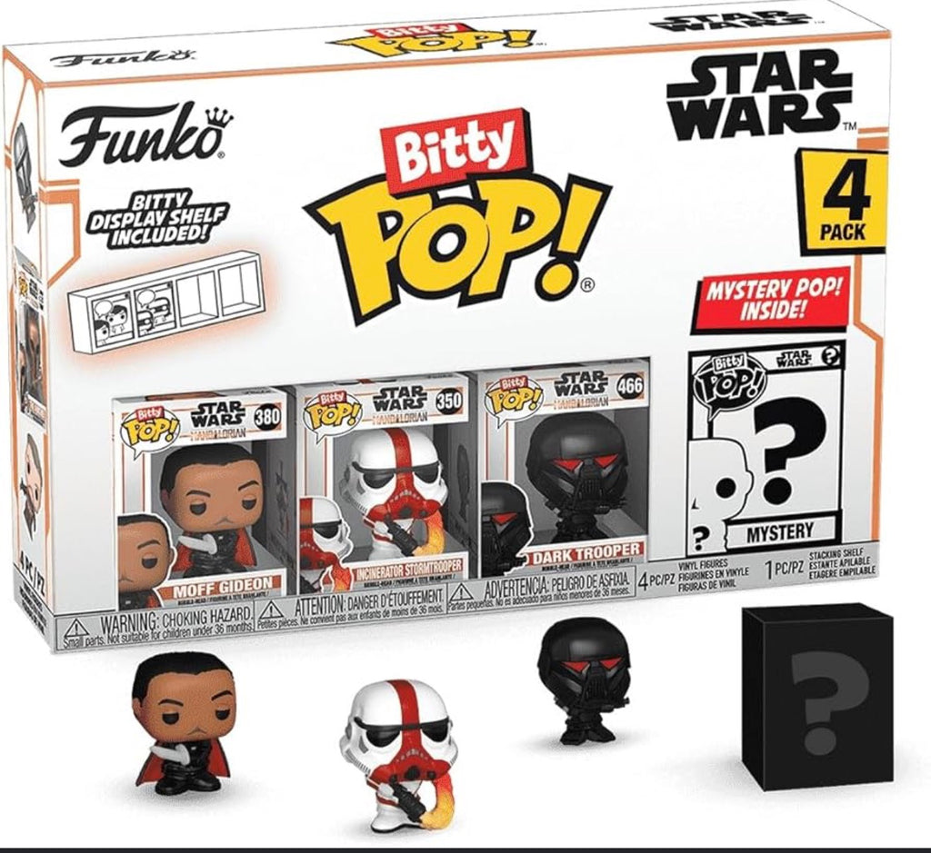 Bitty Pop! Star Wars 4-Pack with Mystery Figure