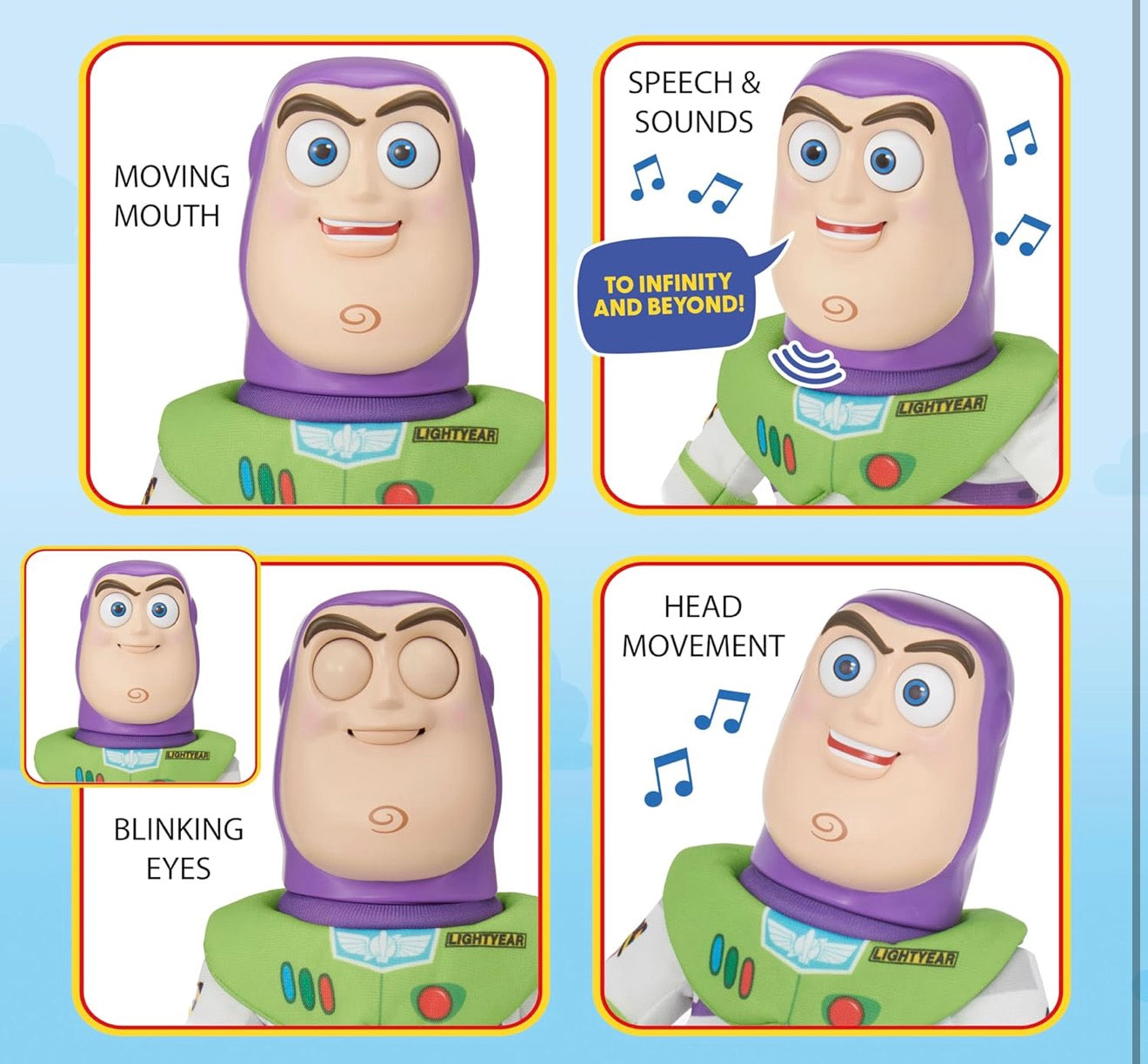 Disney Pixar Toy Story 5 Buzz Lightyear Palm Puppetronic